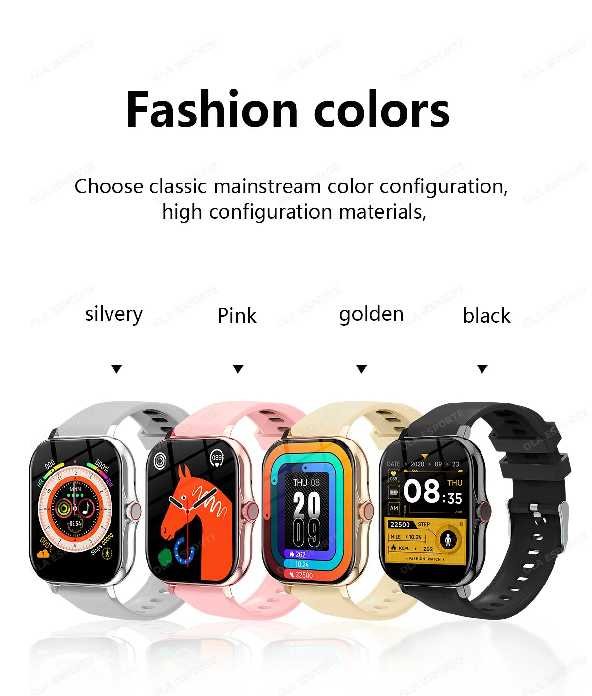 Ola Esporte New Outdoor Sports Smart Watch 2026 BT Call Heart Rate Take Photo Weather Sleep Monitor Waterproof Smartwatch HW12 NovaCart