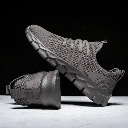 Men's casual sports shoes breathable summer light Soft sole comfort outdoor running shoes fashion student mesh plus size sneaker NovaCart