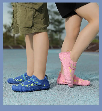New KID Students Barefoot Quick-Drying Beach Swimming Shoes Aqua Shoes Indoor Fitness Running Shoes Summer Water Shoes 29-38# NovaCart
