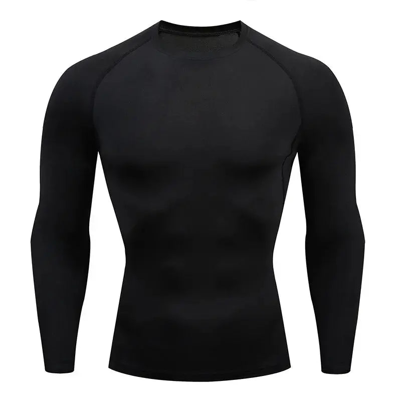 Men's T Shirt Outdoor Training Fitness Gym Jogging Running Sweatshirt Bat/-Man Compression Shirts Tight Elastic Breathable NovaCart