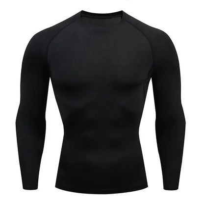 Men's T Shirt Outdoor Training Fitness Gym Jogging Running Sweatshirt Bat/-Man Compression Shirts Tight Elastic Breathable NovaCart