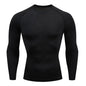 Men's T Shirt Outdoor Training Fitness Gym Jogging Running Sweatshirt Bat/-Man Compression Shirts Tight Elastic Breathable NovaCart