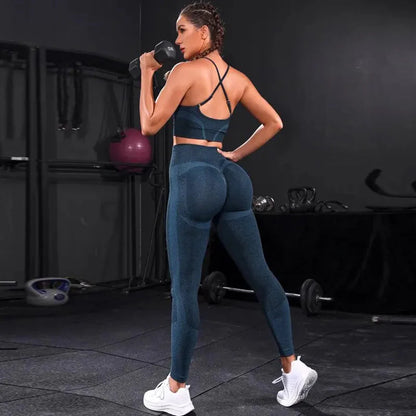 🧘‍♀️ 2-Piece Women's Seamless Yoga Set FitiqueFit