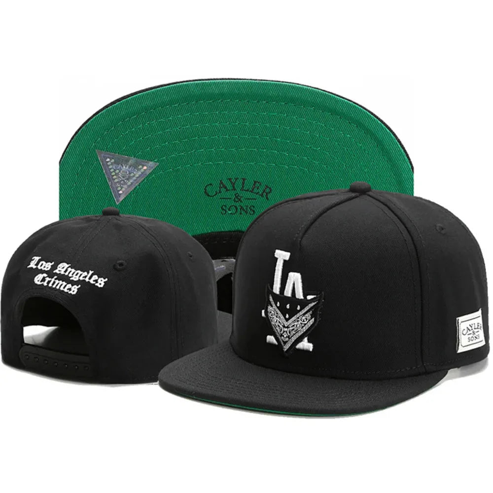 Skull Hand Snapback Hat – Flat Bill Adjustable Baseball Cap FitiqueFit