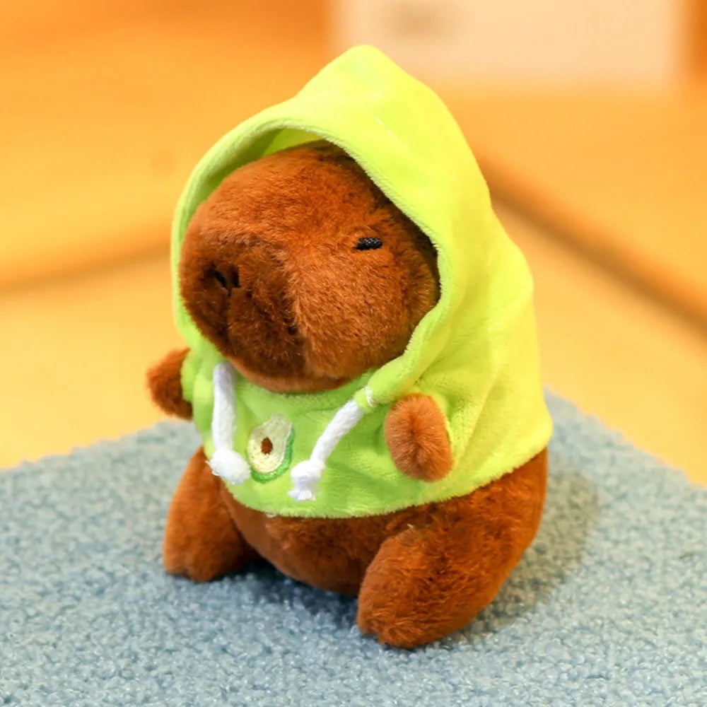 Cute Capybara Plush Toy Hoodie with Wings Simulation Doll Small Size Stuffed Animals Anime Fluffty Toy Birthday Party NovaCart