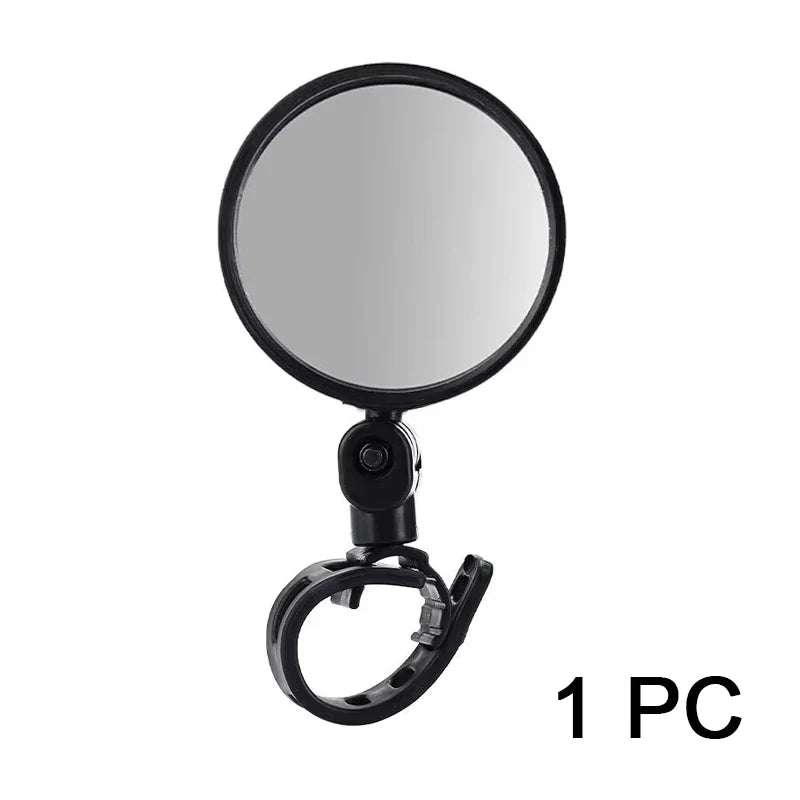 1/2PCS Bicycle Rearview Mirror 360 Degree Adjustable Rotatable Universal Cycling Handlebar Rear View Mirrors for MTB Road Bike Pi-Mart