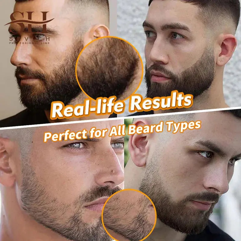 Waterproof Beard Pen Filler Men Moustache Coloring Pen Beard Coloring Filling Enhancer Black Fiber Hair Beard Stuffing Pen Tool NovaCart