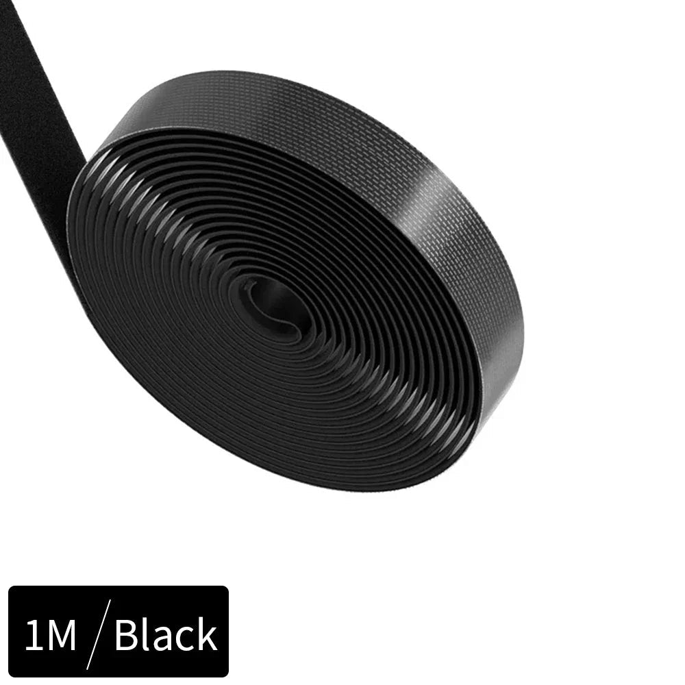Reusable Hook Loop Cable Ties Wire Winder Organizer 1/2/3/5M For Desk Cable Management USB Mouse Earphone Cord Protector Pi-Mart