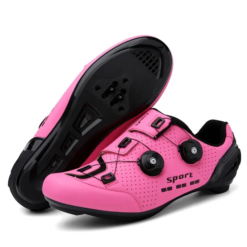 Road Cycling Shoes Man Breathable Summer Self-Locking Cleat Non-slip Bicycle Shoe Men Spd Racing Sneaker Lightweight NovaCart