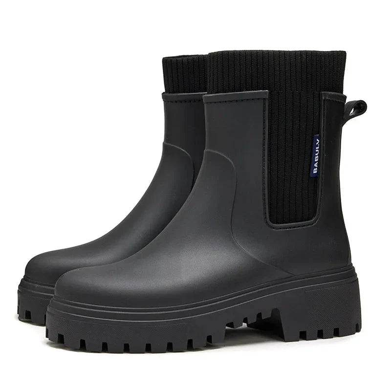 Women’s Waterproof Anti-Slip Rain Boots – Stay Dry Every Step FitiqueFit
