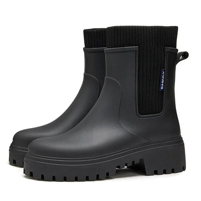 Women’s Waterproof Anti-Slip Rain Boots – Stay Dry Every Step FitiqueFit