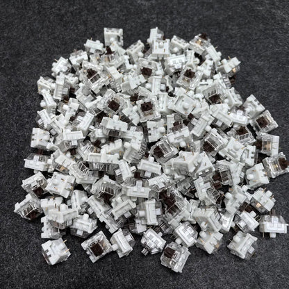 20-100pc Mechanical Keyboard Switches Blue Red Brown Switch Customizable Hot-Swappable 3 Pins Cross Stem for Mechanical Keyboard Pi-Mart