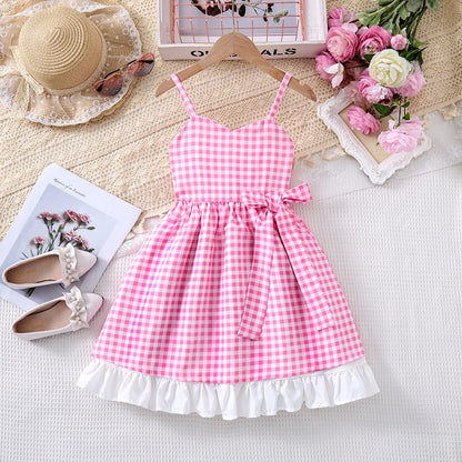 2025 Summer Children's Casual Skirt Princess Costume Moana Girls Dress Princess Cosplay Clothing Girls Carnival Costume Outdoor NovaCart