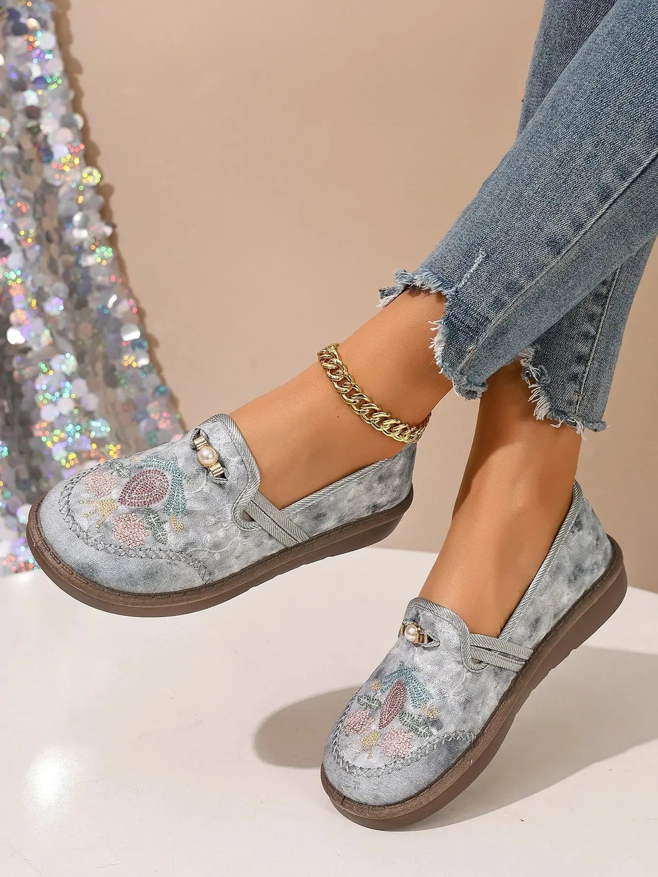 Spring and Summer New Women's Casual Sneakers, Soft and Comfortable Mother Shoes, Fashionable and Versatile Casual Sneakers, Walking Sports Casual Shoes, the Best Gift for Women NovaCart
