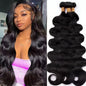 42 Inch Body Wave Bundles Human Hair Natural Black Brazilian Virgin Hair Weave 12A 100% Unprocessed Real Human Hair Extensisons NovaCart