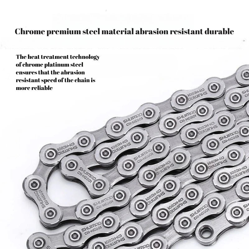 6/8/9/10/11Speed Bicycle Chain High Alloy Steel for Road Mountain MTB Bike Drivetrain Components Accessories Cycling Enthusiasts Pi-Mart