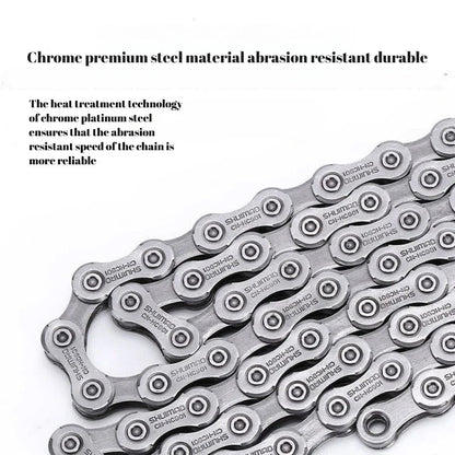 6/8/9/10/11Speed Bicycle Chain High Alloy Steel for Road Mountain MTB Bike Drivetrain Components Accessories Cycling Enthusiasts Pi-Mart
