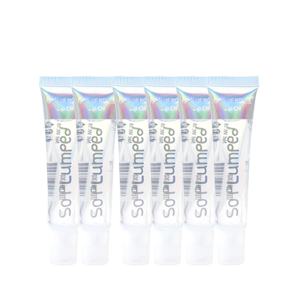 6Pcs Fruity Flavor Watery Glossy Lip Gloss Set Clear Lip Gel Hydrating Moisturizing Lip Gloss Women Lips Makeup Wholesale NovaCart