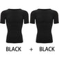 1/2 PCS Men Body Shaper T-Shirt Slimming Shapewear Corrective Posture Belly Control Compression Man Modeling Underwear Corset NovaCart