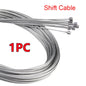 10/5/3/1PC 2M MTB Bicycle Brake Line Bicycle Speed Line Fixed Gear Shifter Gear Brake Cable Set Core Inner Wire MTB Road Bike Pi-Mart