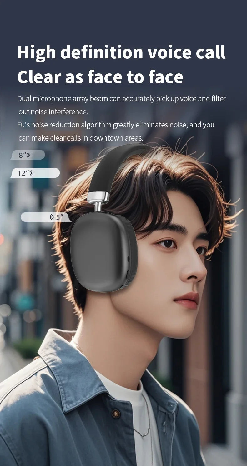 2025 NEW Air Max Bluetooth Headphones Earphone Wireless Headsets Stereo Surround Gaming Earbuds For Iphone Xiaomi Samsung Phone NovaCart