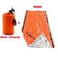 Portable Waterproof Emergency Survival Sleeping Bag Outdoor Edc Camping Gear Thermal Sack First Aid Rescue Kit Mylar Blanket Pi-Mart