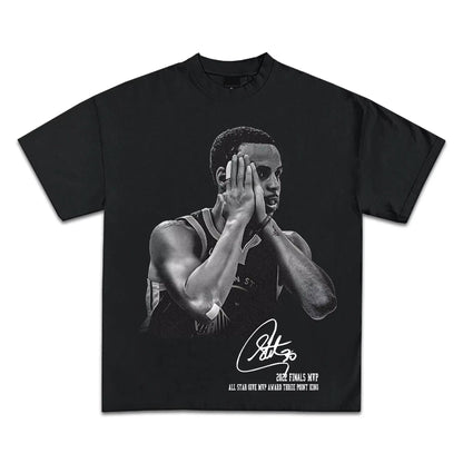 Pop Culture Vintage Graphic T-Shirt Collection American Rap Basketball Streetwear Hip-Hop Y2K Premium Qua Men Clothing Short NovaCart