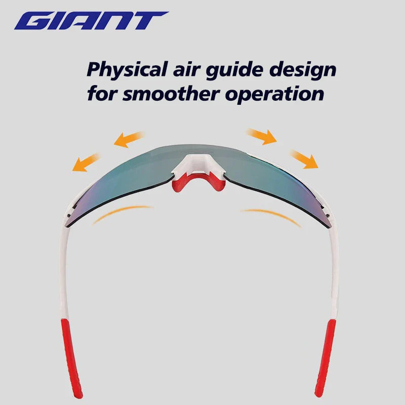 2025 giant new cycling Glasses UV400 Protection, Anti-Fog, Sports Sunglasses for Men Women with case Pi-Mart