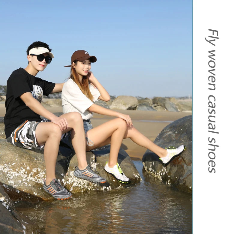 ALIUPS Water Shoes for Women Men Barefoot Shoe Beach Shoes Upstream Breathable Sport Shoe Quick Dry River Sea Aqua Sneakers NovaCart