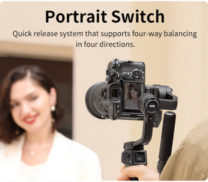 ZHIYUN Official WEEBILL 3S Handheld Camera Stabilizer 3-Axis Gimbal Bluetooth Shutter Gimbals for DSLR Mirrorless Cameras NovaCart
