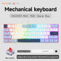 AJAZZ NK61 Wired Gaming Mechanical Keyboard 60% RGB Hot-Swappable 61 Keys Red Switch Mini Keyboard for Gamer PC Pi-Mart