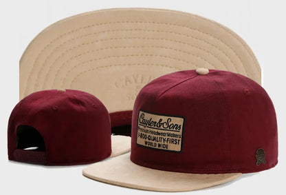 Skull Hand Snapback Hat – Flat Bill Adjustable Baseball Cap FitiqueFit
