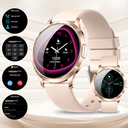LIGE Women Smart Watch 2026 Ultra-thin AMOLED Screen Sport Fitness Bracelet Custom Watch Face Bluetooth Call Luxury Smartwatch NovaCart