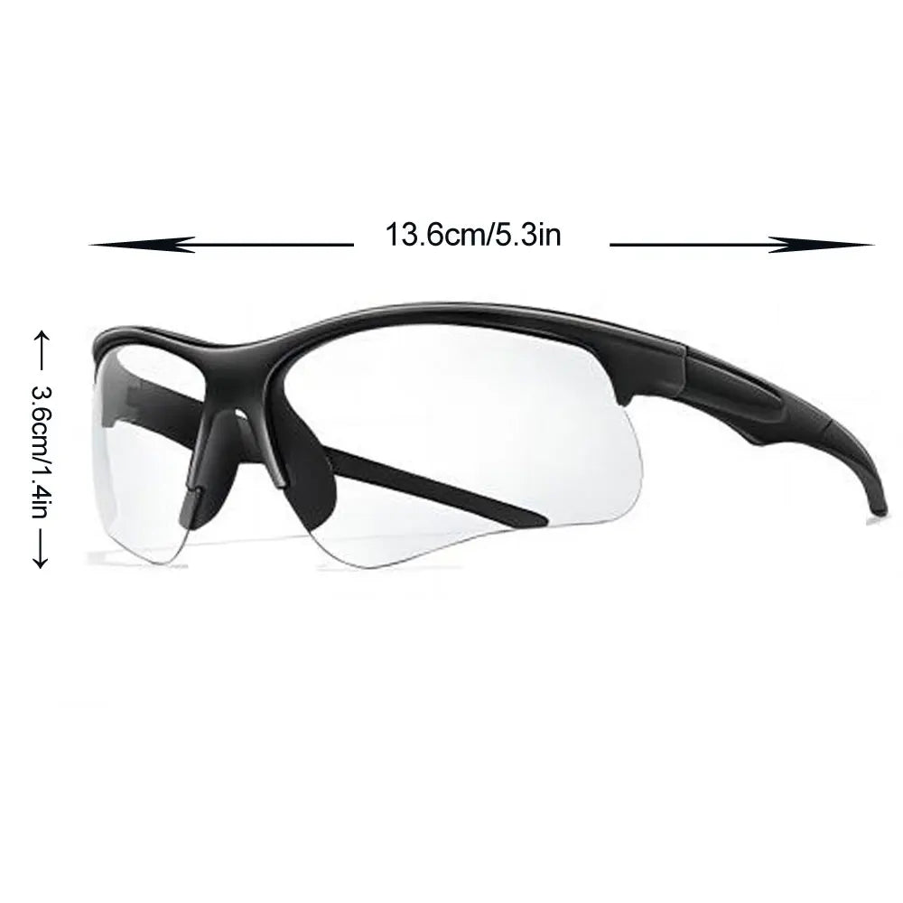 New Photochromic Cycling Sunglasses Men Women Outdoor Mtb Bicycle Sun Glasses Running Eyewear Sports Bike Windproof Goggles Pi-Mart