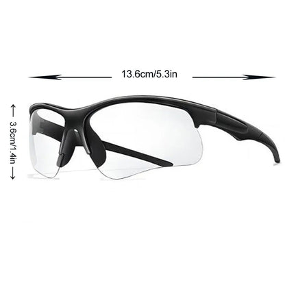 New Photochromic Cycling Sunglasses Men Women Outdoor Mtb Bicycle Sun Glasses Running Eyewear Sports Bike Windproof Goggles Pi-Mart