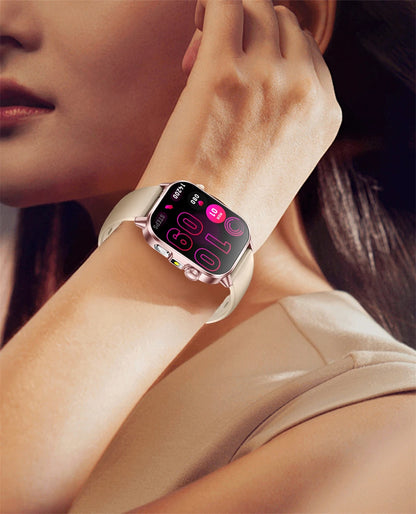 2026 New Model Uric Acid & Lipid Health Analysis Smart Watch Men ECG+PPG Bluetooth Call 2.01-inch Flashlight Smartwatch Women NovaCart