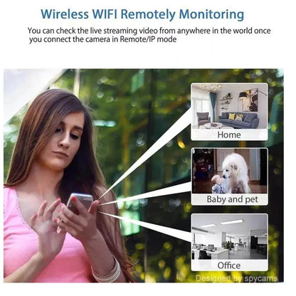 Mini Camera WiFi Night Vision Audio Video Recorder Spy Cam SmartPursue™