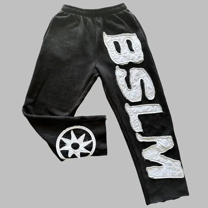 Men Women autumn winter Pants new hoodie personalized street style Harajuku high street hip-hop letter embroidery fashion casual NovaCart