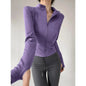 Sun Quick-Drying Zip-Up Sports Jacket Women S-3XL FitiqueFit