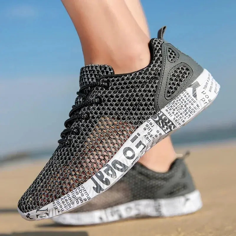 Hight Quality Summer Mens Casual Shoes Aqua Shoes Origin Air Mesh Sneakers Fashion Foam Sport Footwear Beach Shoes Water Shoes NovaCart