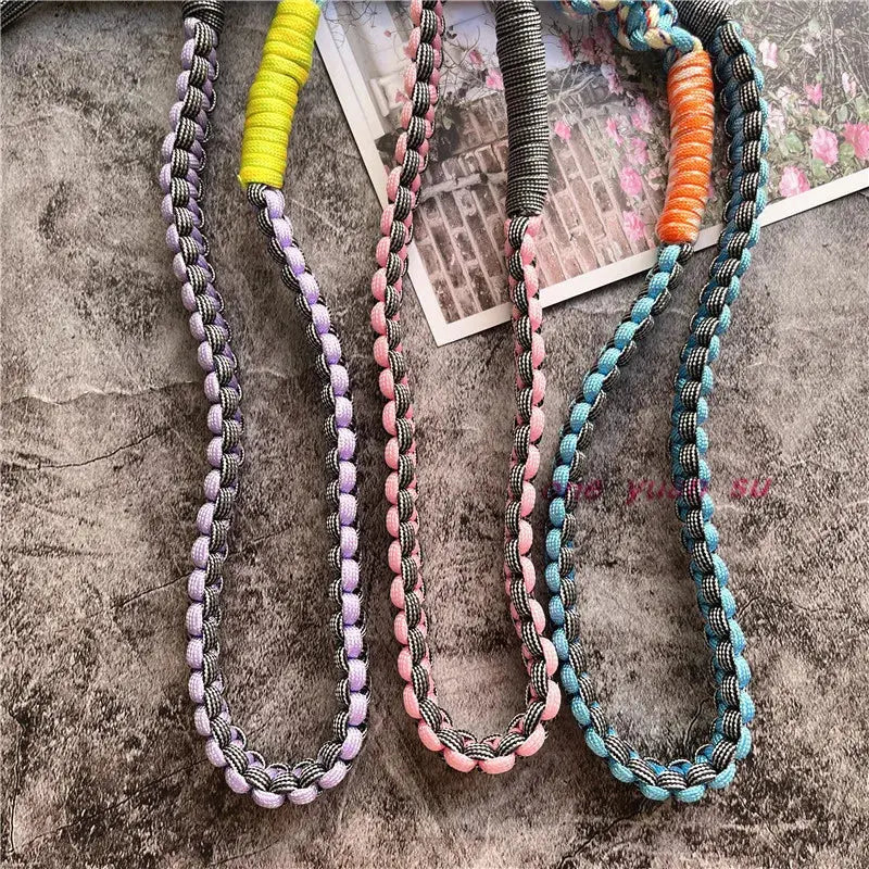 Lanyard Strap for Phone Charm Handmade Bag Body Kit Contrasting Colors Rope Hang Mobile Phone Strap Crossbody Accessories Chain NovaCart