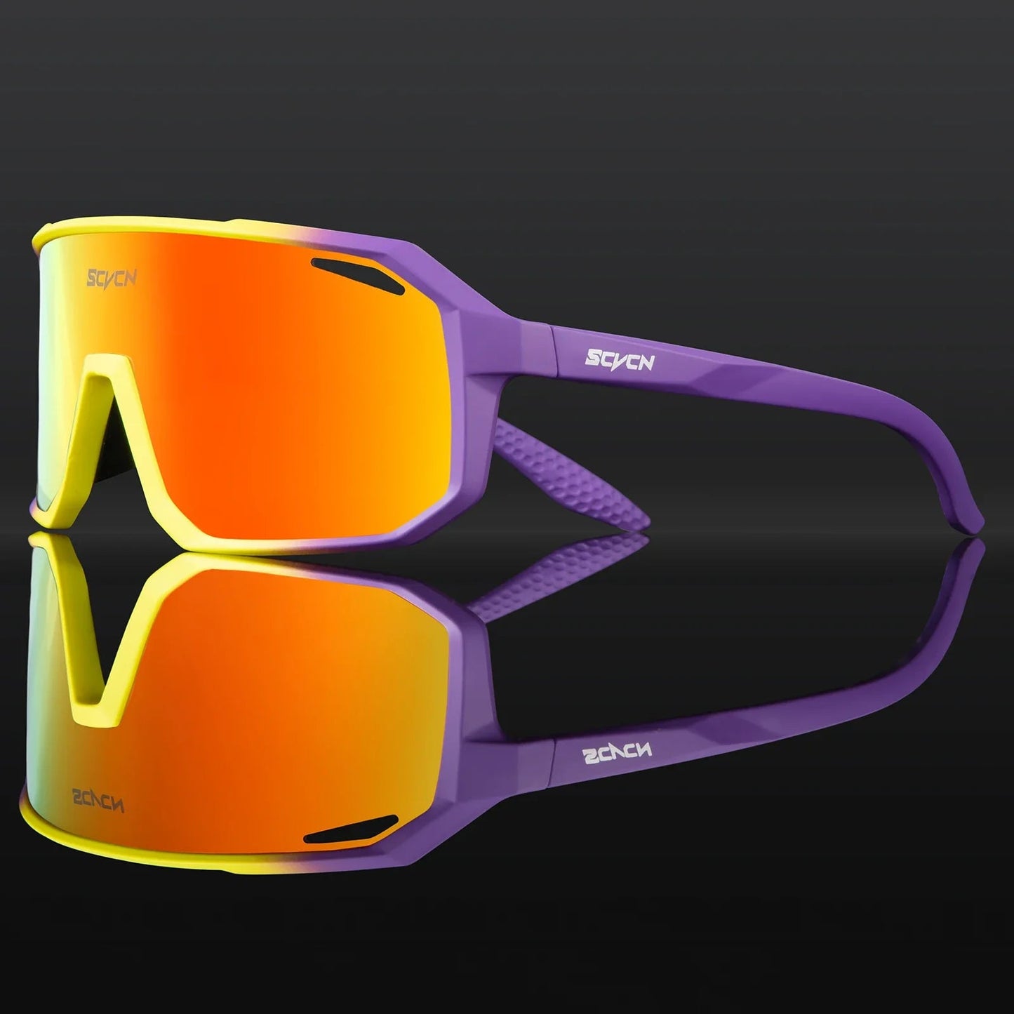 SCVCN Men bicycle Cycling Sunglasses Woman MTB road bike Driving Goggles Outdoor Sports running Glasses UV400 Hiking Eyewear Pi-Mart