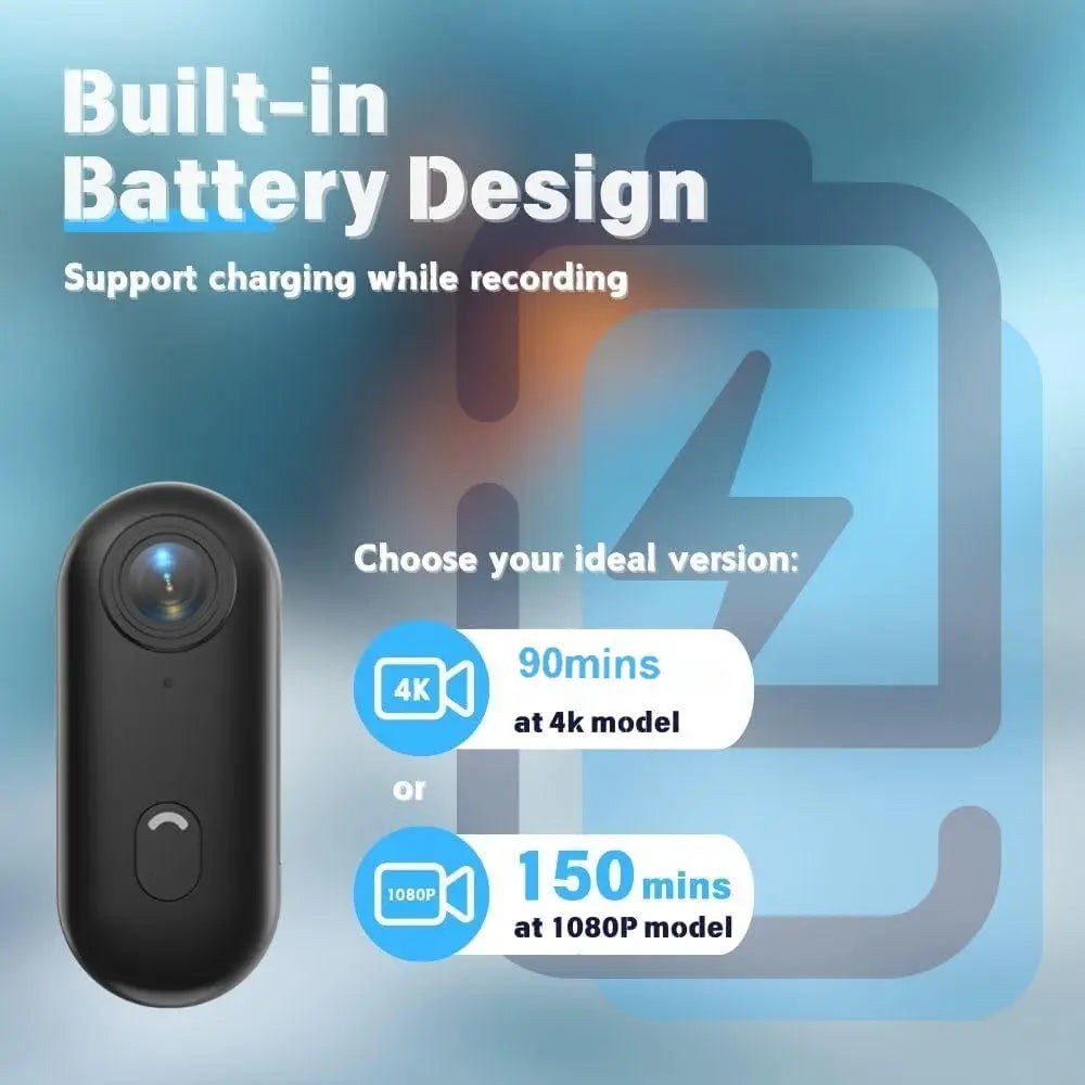 4K Mini Vlog Camera with WiFi SmartPursue™