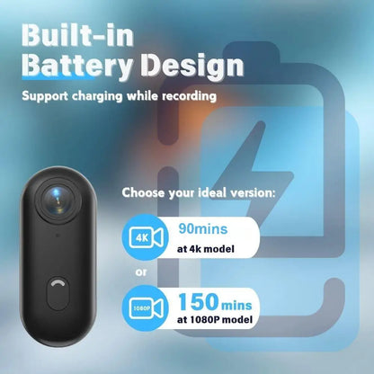 4K Mini Vlog Camera with WiFi SmartPursue™