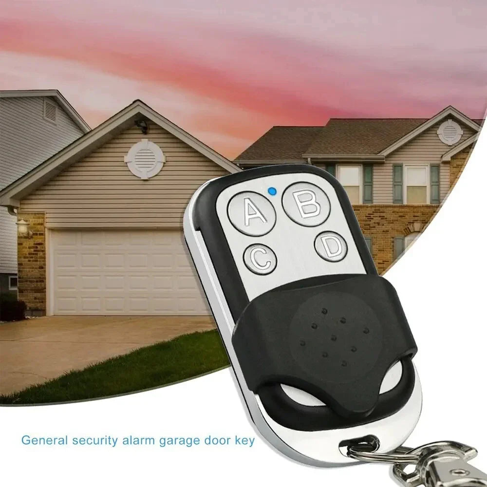 1PCS 433MHZ 4 Buttons Clone Fixed Learning Rolling Code Universal Garage Door Opener Remote Control Duplicator Garage Pi-Mart