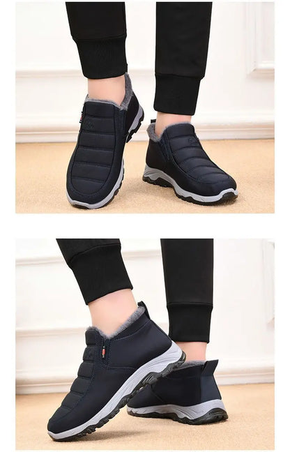 Men's Shoes Autumn Winter Casual Cotton Warm Wear Resistant Chunky Sole Affordable Free Shipping NovaCart