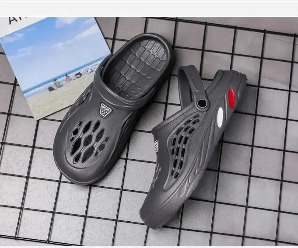 Outdoor Sandals for Men and Women Summer Clogs EVA Slippers Plus Size 47 48 49  Men Garden Shoes Beach Sandals Breathable Clogs NovaCart