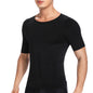 Men's Slimming Body Shapewear Posture Vest Tummy Abdomen Corrector Compression Body Modeling Fat Burner Chest Tummy Shirt Corset NovaCart