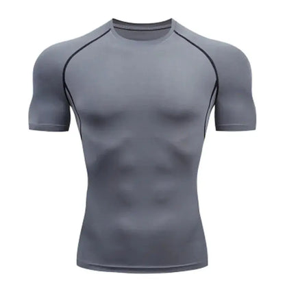 Men's T Shirt Outdoor Training Fitness Gym Jogging Running Sweatshirt Bat/-Man Compression Shirts Tight Elastic Breathable NovaCart