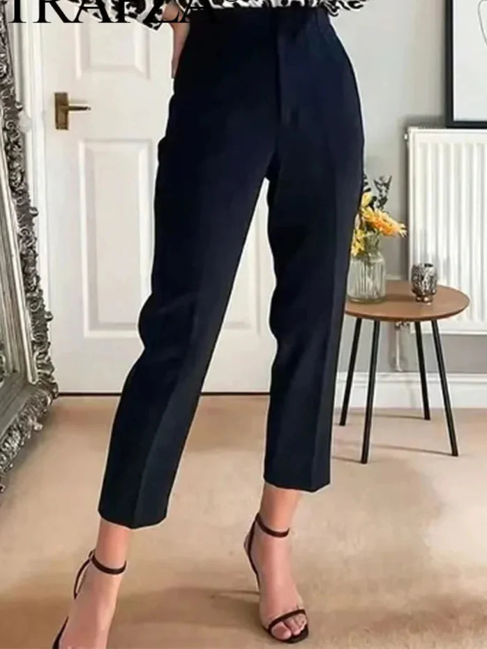 Women’s High Waist Slim Trousers FitiqueFit